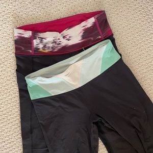 2x Lululemon Cropped Leggings